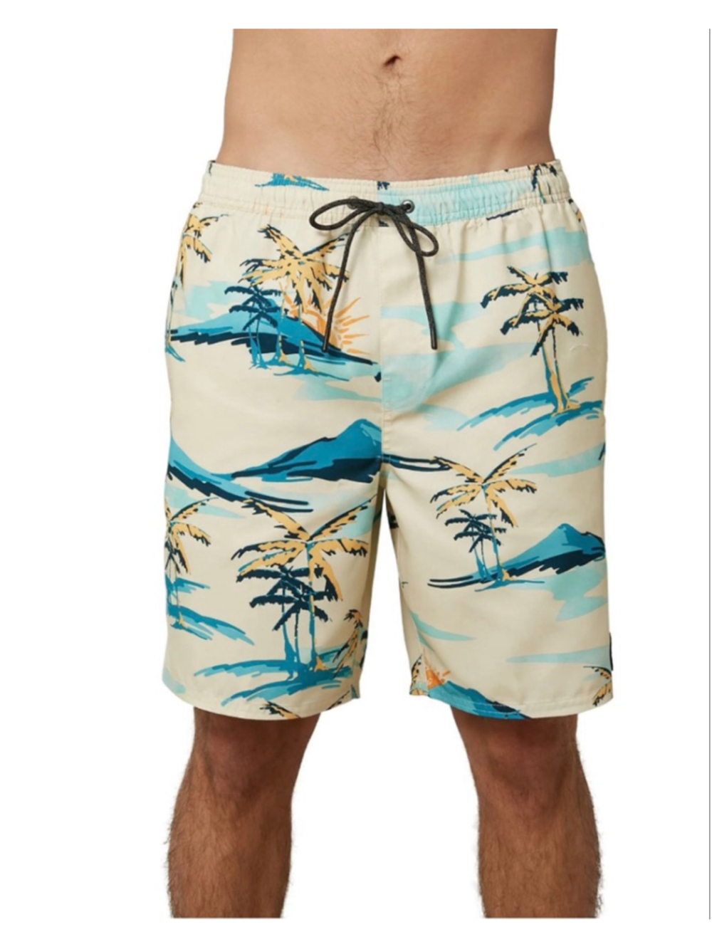 O’Neill Cruzer Cabana Volley Board Shorts Tropical L NWT 18” Mens Swim Surf